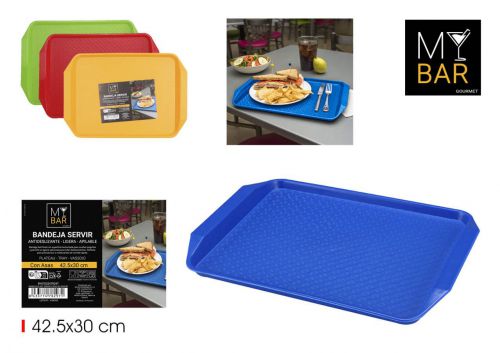 Tabuleiro De Servir Em Plastico My Bar — referência BY07032478297