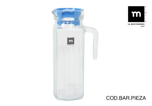 Jarra Vidrio C/Tapa 1000cc Chrystie  Md — vista 1