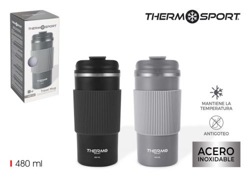 Caneca De Viagem Para Cafe 480ml Thermosport