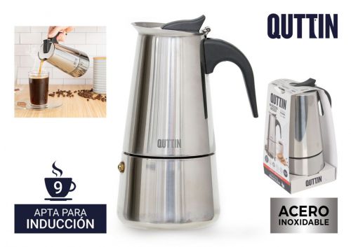 12 Cafeteira 9 Tacas Inducao Quttin — referência BQ01100878219