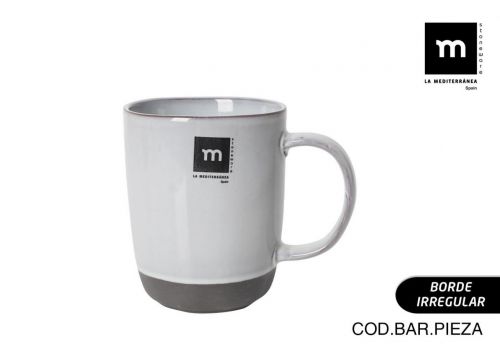 Mug 410ml Black Clay Md — vista 1