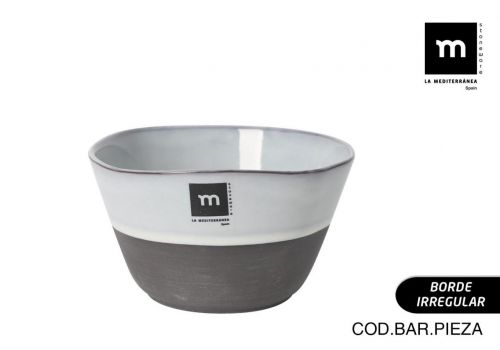Bol 600ml 13.5x7.7cm Black Clay Md — referência 7470E11