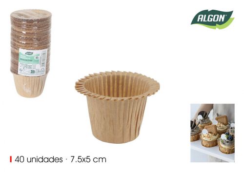 Moldes De Papel Para O Forno Algon — referência BA01043778377