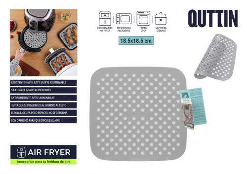 Base De Silicone Air Fryer Quttin — vista 1