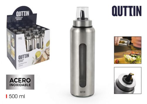 Azeiteira Inox Quttin — vista 1