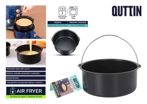 Molde Horno Redondo Quttin — referência BQ01042978520