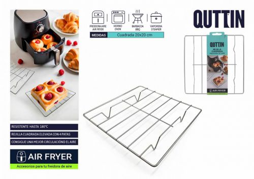 Grelhador Para Fritadeira De Ar Quente Quttin