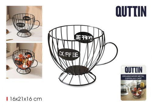 Organizador De Capsulas De Cafe Em Metal Quttin — vista 1
