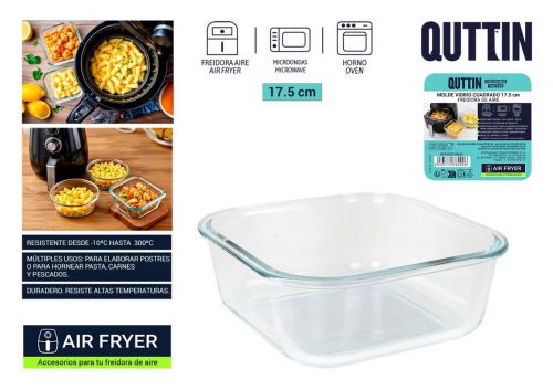Molde De Vidro Para Fritadeira De Ar Quente Quttin — referência BY03030178490