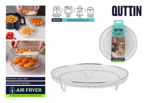 Grelhador Para Fritadeira De Ar Quente Quttin