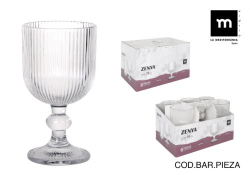 Zenya 360cc Copo Transp. — referência 832STT21BK