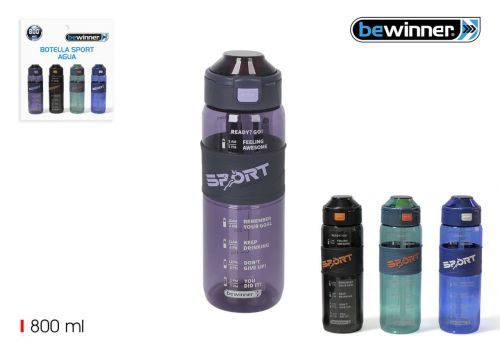 Garrafa Sport Agua 800ml Bewinner — vista 1