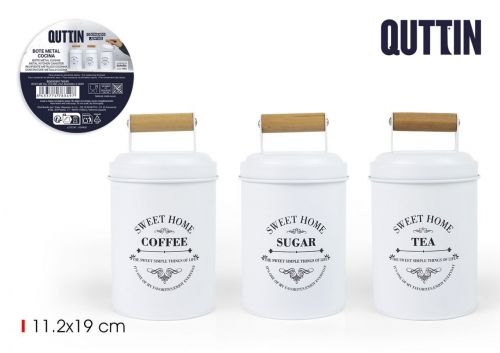 Recipiente Metalico Para Cozinha Quttin