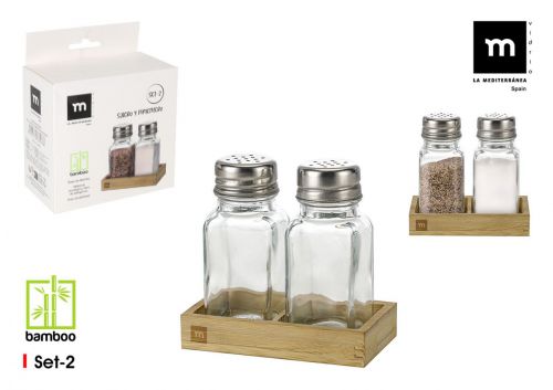 Set2 Saleiro E Pimenteiro La Mediterranea — referência BY01018278537