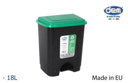 Cubo Con Pedal 18l Ecoponto Vidrio — referência 8542RA4