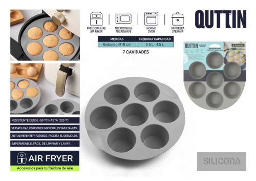 Molde Pastelaria Silicone Quttin — referência BQ01042878515