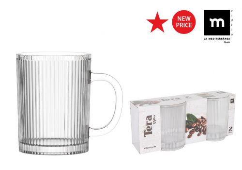 Conjunto De 2 Canecas De 350ml Tera — vista 1