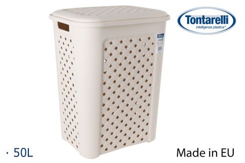 Cesto De Roupa Suja W / Tampa 43.5x33.5x — referência 8105408C-2