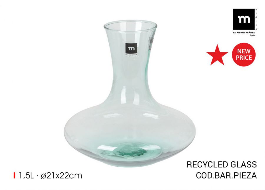 Garrafa Decantadora Zahara De 1500 Cc — referência 10677VC