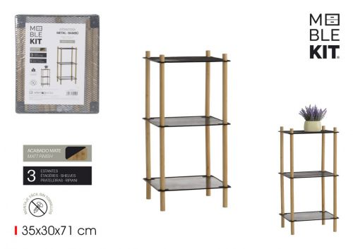 Estanteria Metalbambu Moblekit — referência BY01094079049