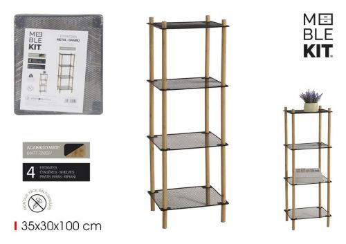 Estanteria Metalbambu Moblekit — referência BY01094079050