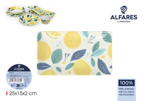 Vassoio In Melamina Alfares — referência AL-7032378881