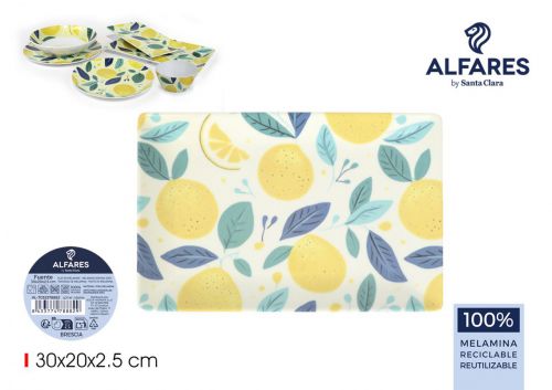 Vassoio In Melamina Alfares — referência AL-7032378882