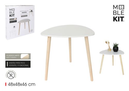Mesa De Apoio Em Madeira Moblekit — vista 1