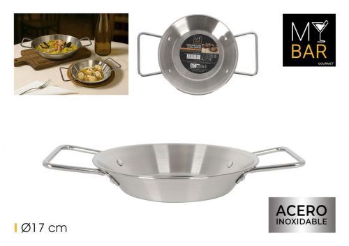 Mini Panela De Aço Para Paella My Bar — referência BY01019978706