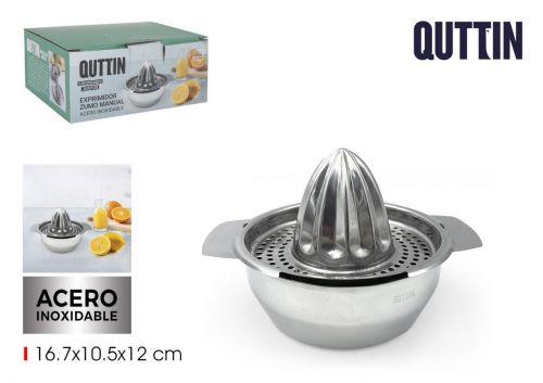 Espremedor De Sumos Manual Em Aço Quttin — referência BQ01010578717