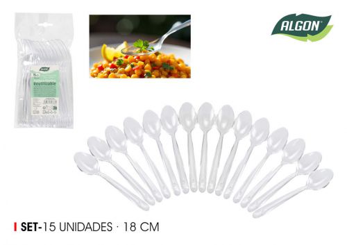 Colher Reutilizavel Algon — referência BA01054279386