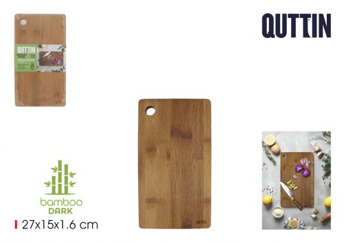 Placa De Corte Bambu Quttin — referência BQ01011578843