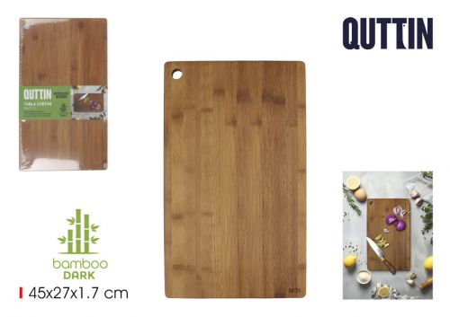 Placa De Corte Bambu Quttin — referência BQ01011578845