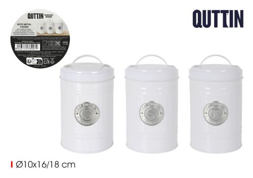 Recipiente Metalico Para Cozinha Quttin — vista 1