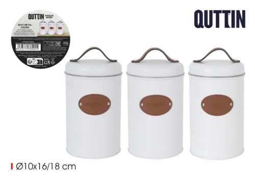 Recipiente Metalico Para Cozinha Quttin — referência BQ03030178905