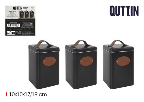 Recipiente Metalico Para Cozinha Quttin — vista 1