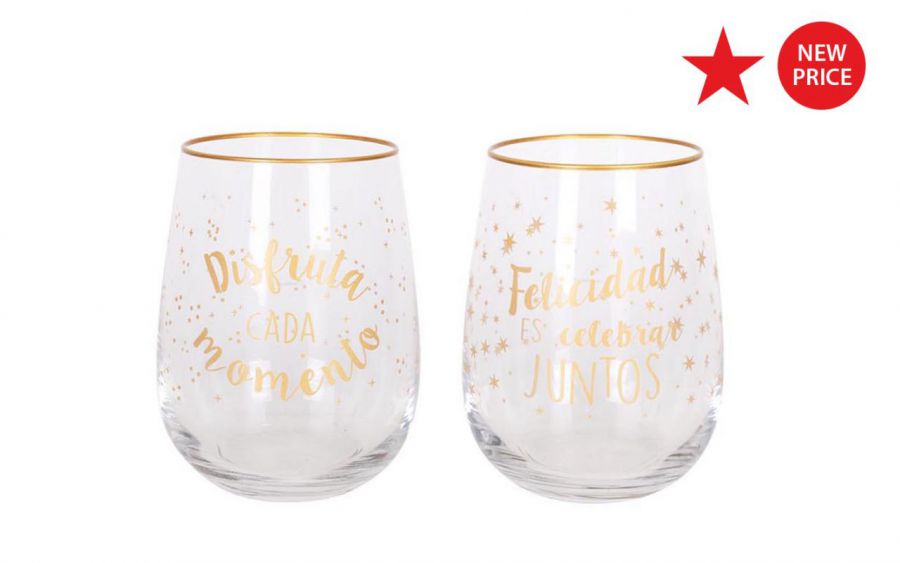 Y Vasos 47.5cl Gaia Celebration — referência HP-D10952