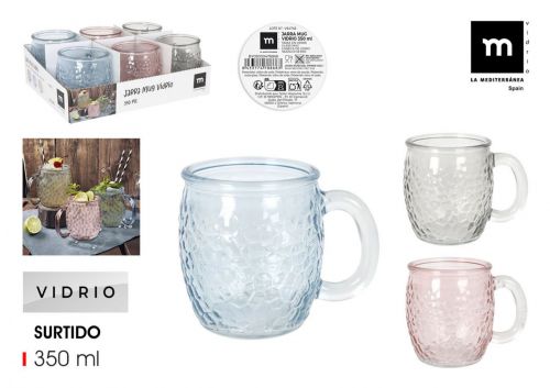 Caneca De Vidro La Mediterranea — referência BY03030478868