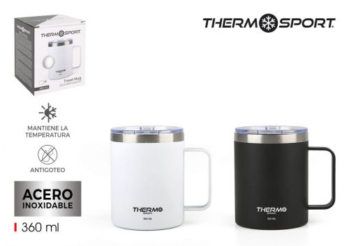 Caneca De Viagem Em Aço Thermosport — vista 1