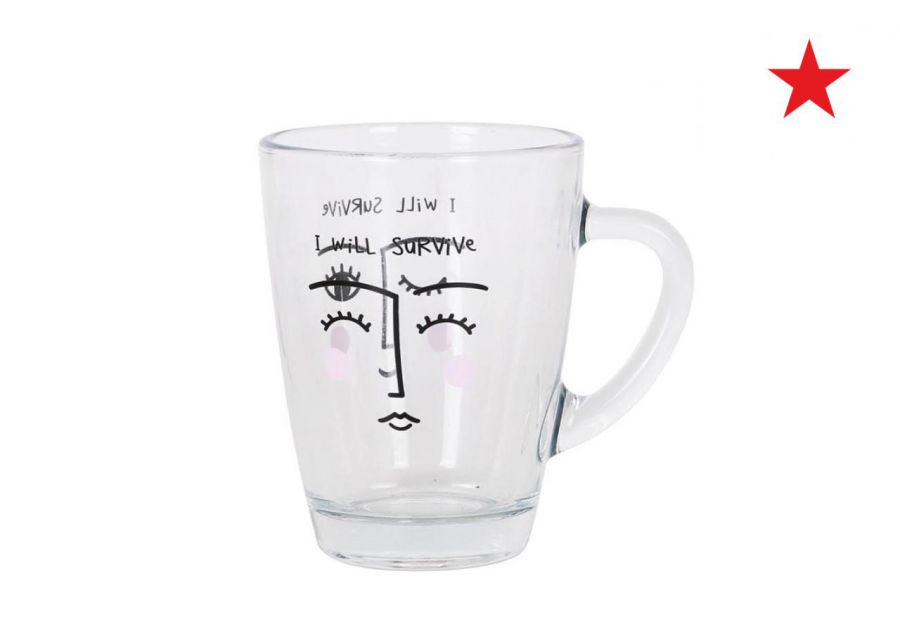 Y Mug C/Asa 30cl Vega Survive — referência HP-201865SU