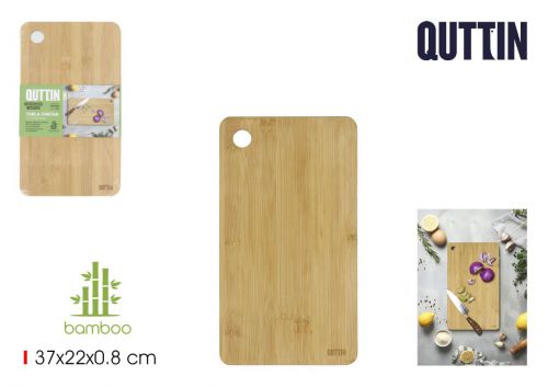Placa De Corte Bambu Quttin — referência BQ01011578977