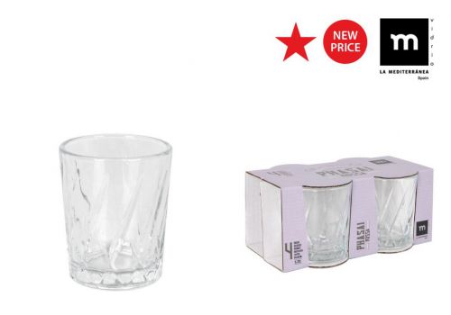Y Set 4 Vasos Chupitos 63ml Phasai Nossa Md — referência 1123P587E