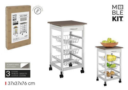 Carrinho De Cozinha Moblekit — referência BY05014079195