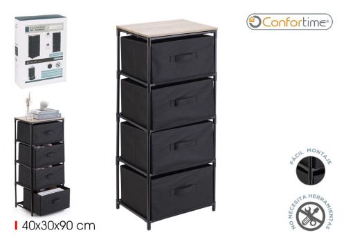 Comoda Em Tecido Nao Tecido Confortime — referência BY01032679230