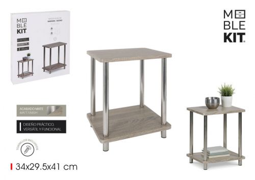 Estantes De Madeira E Metal Moblekit — vista 1