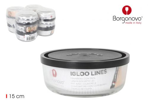 Lancheira Vermelha 15cm Com Tampa Igloo Lines — referência LN14001600