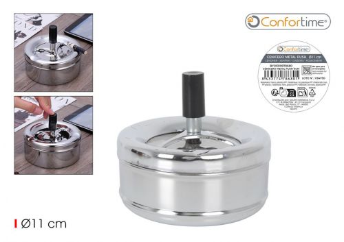 Cinzeiro De Aço Confortime — referência BY01019978680