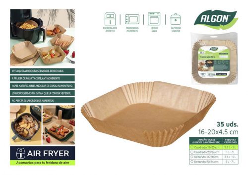 Base De Papel Para Airfryer Algon — vista 1