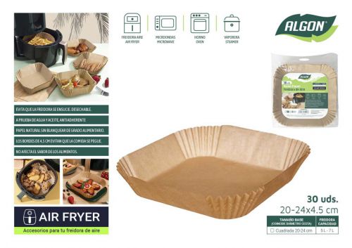 Base De Papel Para Airfryer Algon — referência BA01043679406