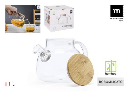 Bule De Borosilicato La Mediterranea — referência BY01100779032